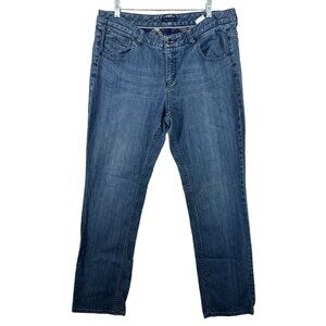 Vintage Tommy Hilfiger Womens Jeans Sz 14R High Rise Straight Leg 90s Y2K Retro